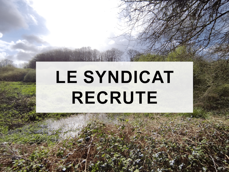Le Syndicat des Eaux du Bas-Léon recrute !